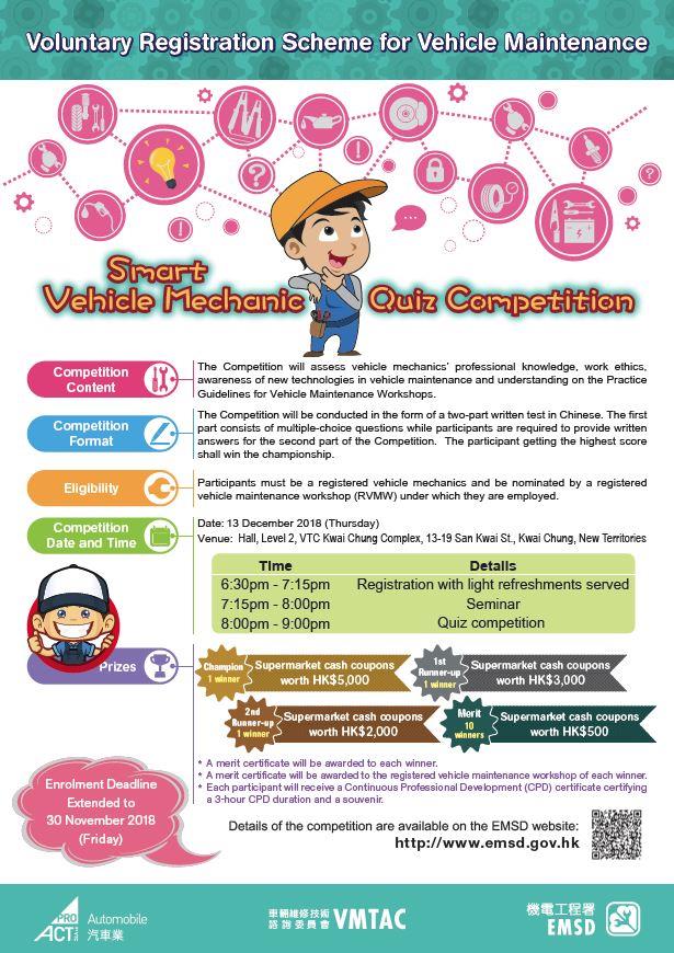 VRSVM Smart Vehicle Mechanic Quiz Competition